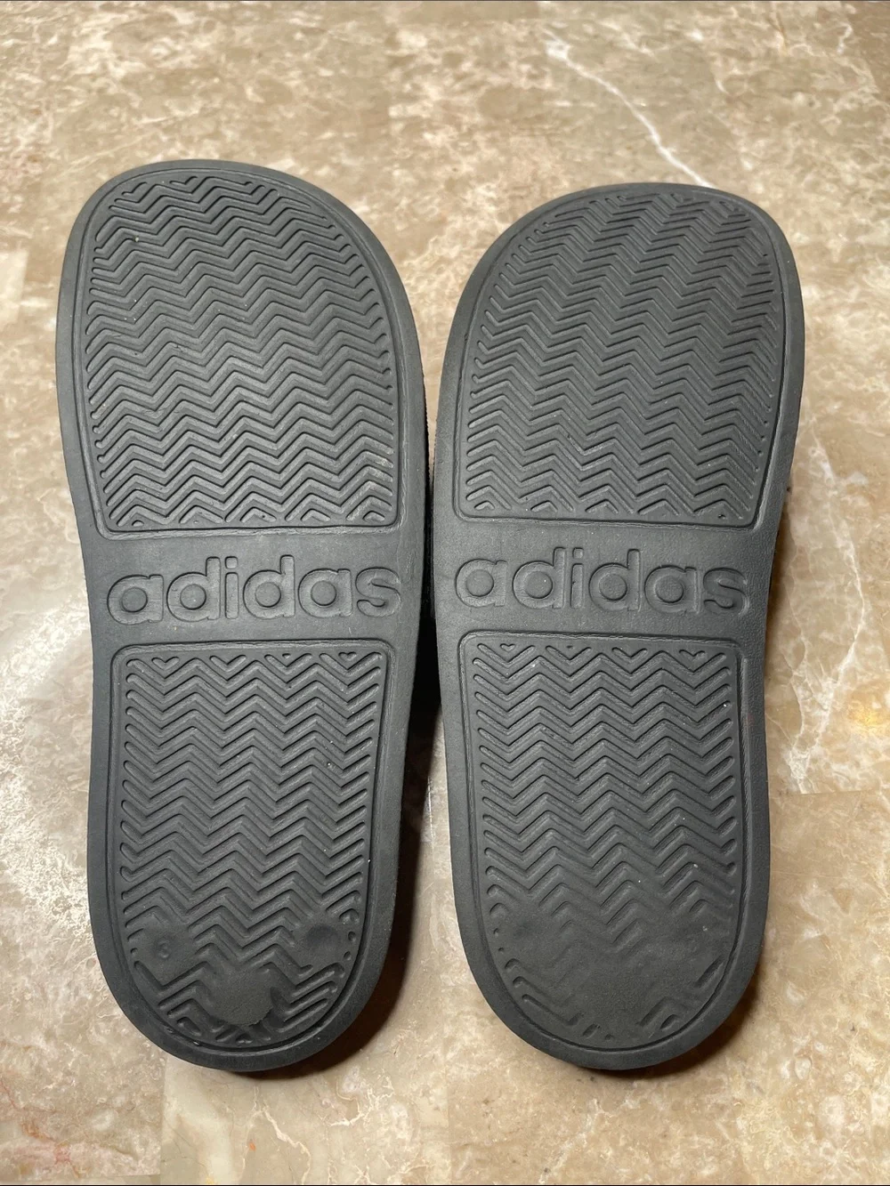 adidas Black Kids Spider-Man Slide Sandals with Red & Blue Accents